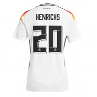 Nemecko Benjamin Henrichs #20 Domáci futbalový dres ME 2024 Krátky Rukáv